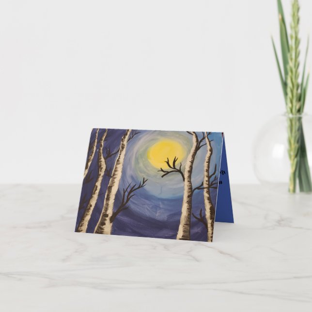 A155C - Going very very well Thank You Card (Front)