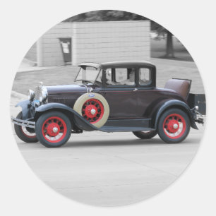 A1 CLASSIC ROUND STICKER