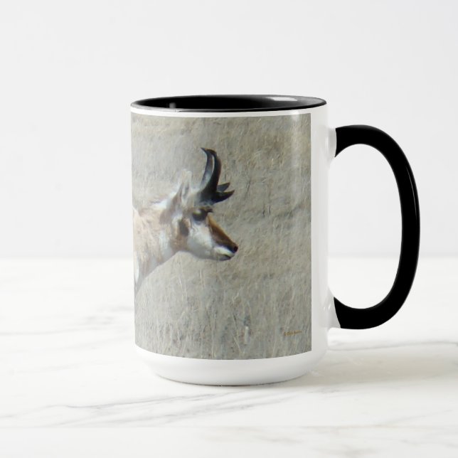 A25 Pronghorn Antelope Young Buck Mug (Right)