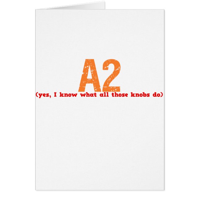 A2 Job Description (Front)