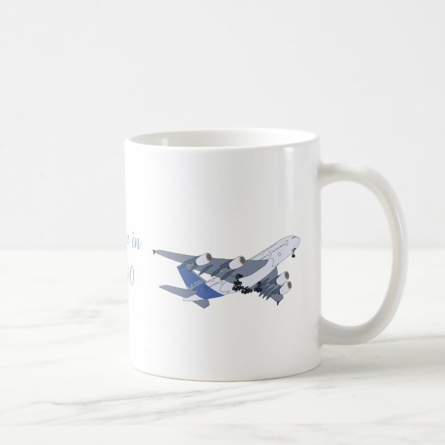 a380 airbus mug (Right)