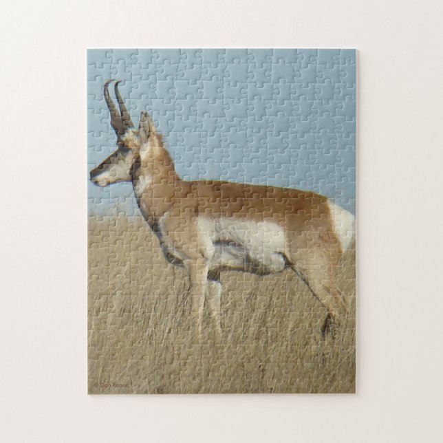 A46 Pronghorn Antelope Jigsaw Puzzle (Vertical)