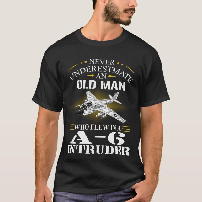 A6 intruder Vietnam- Grumman a6 intruder T-Shirt (Front)