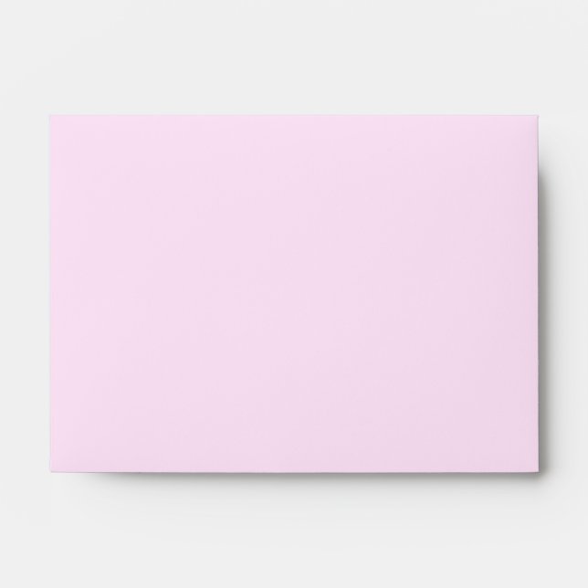 A6 Pink Polka Dot Flower Envelopes (Front)