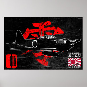 A6M Zero Poster