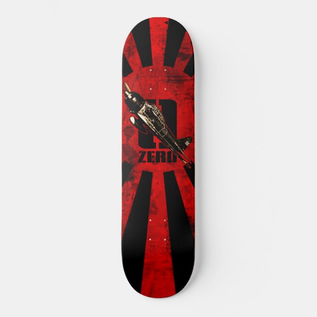 A6M Zero Skateboard (Front)