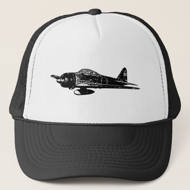 A6M Zero Trucker Hat (Front)
