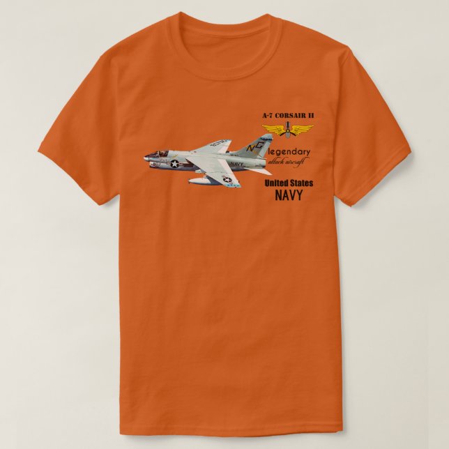 A7 Corsair II T-Shirt (Design Front)