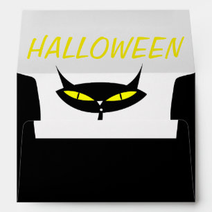 A7 Greeting Card/Black Cat Envelopes