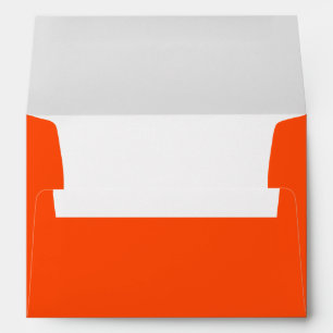 A7 Greeting Card/Reddish-Orange Envelopes