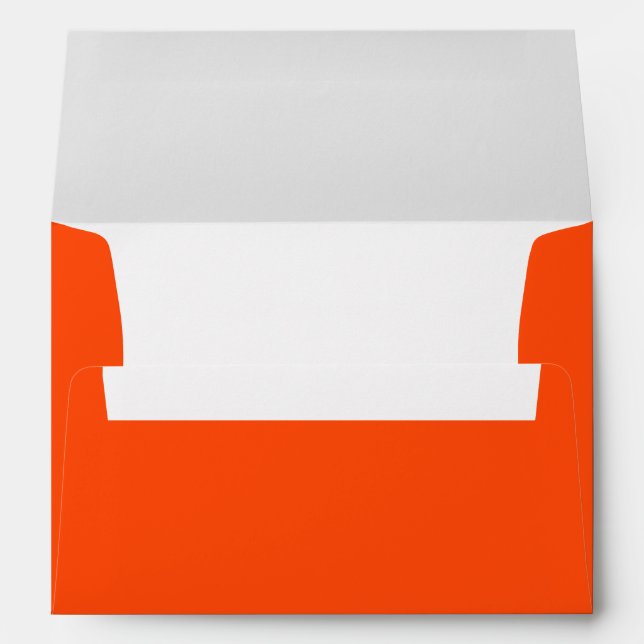 A7 Greeting Card/Reddish-Orange Envelopes (Back (Bottom))