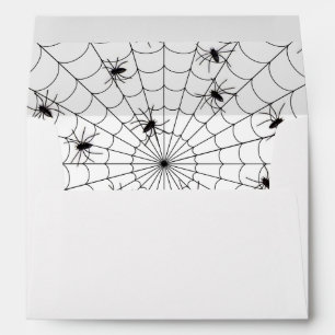 A7 Greeting Card/Spiders and Spider Web Envelopes