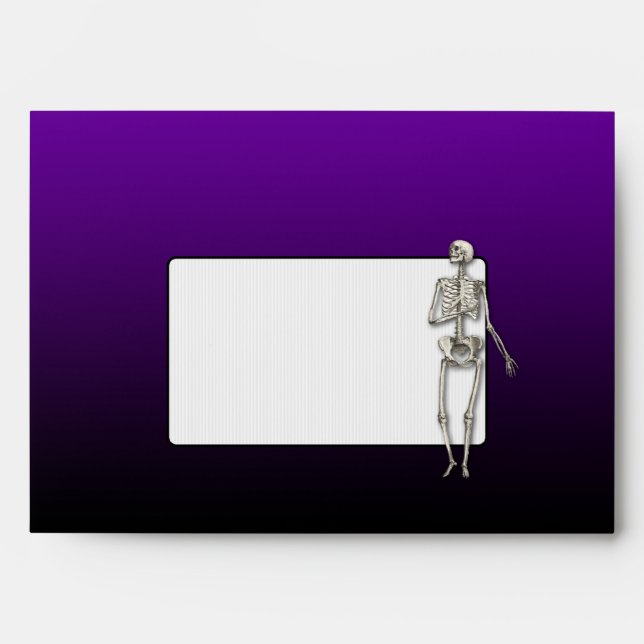 A7 Halloween Invitation Envelope (Front)
