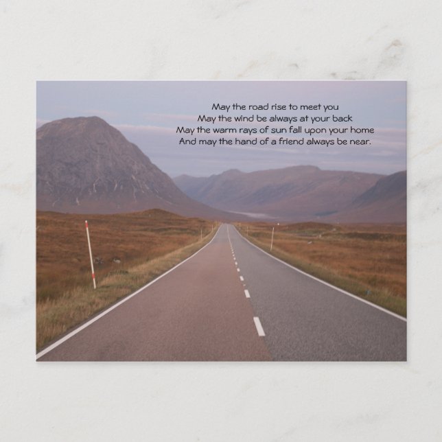 A82 Glen Coe Road Postcard (Front)