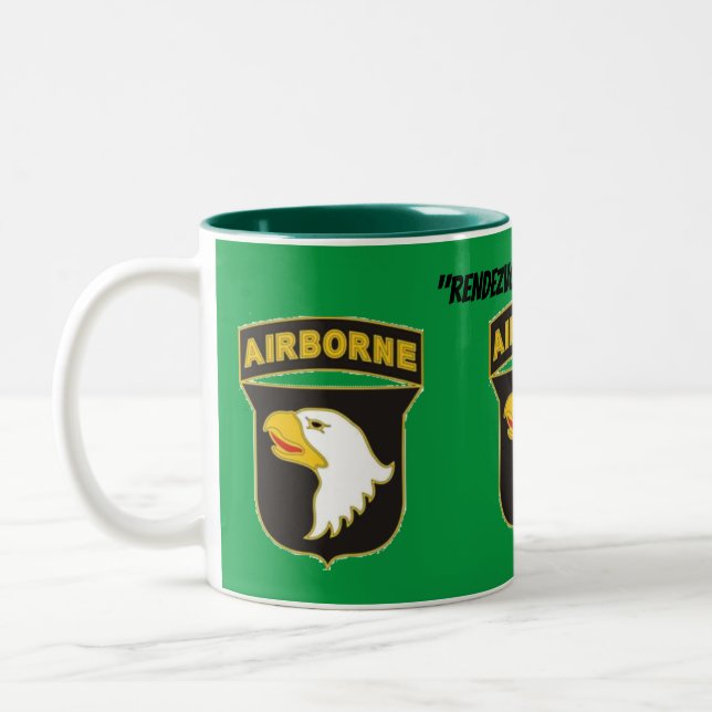 A 101st Airborne coffee mug (Left)