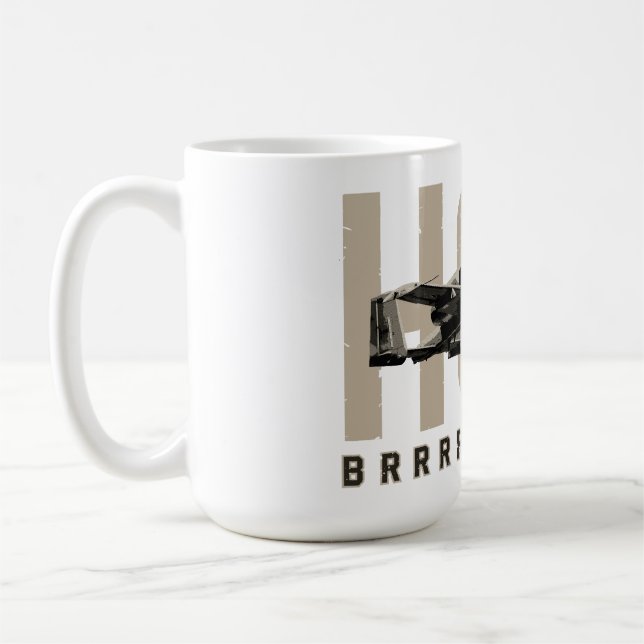 A-10 Hog: Air Power Coffee Mug (Left)