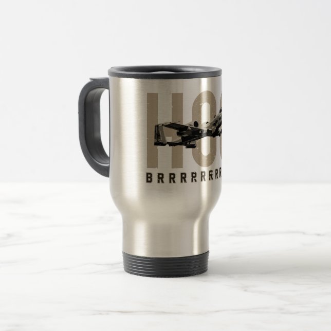 A-10 Hog: Air Power Travel Mug (Front Left)