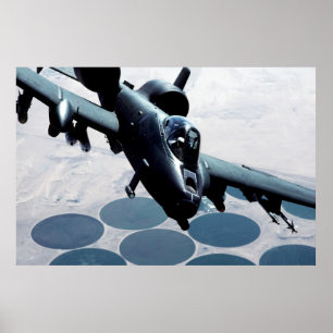 A-10 Thunderbolt II Aircraft Poster