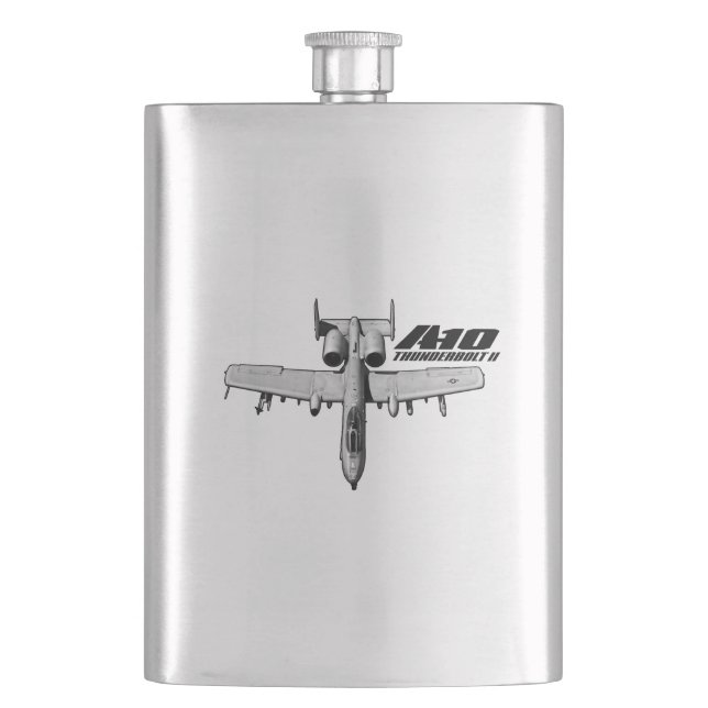 A-10 Thunderbolt II Flask Classic Flask (Front)