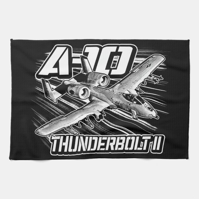 A-10 Thunderbolt II Kitchen Towel Kitchen Towels (Horizontal)