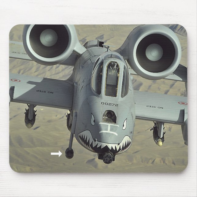 A-10 Thunderbolt II Mouse Pad (Front)