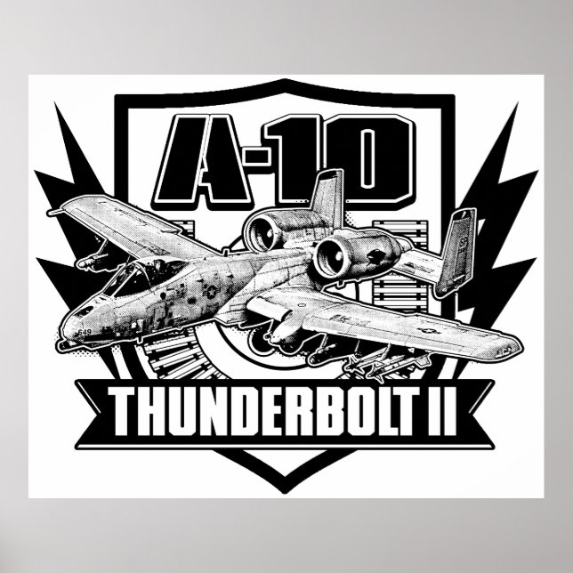 A-10 Thunderbolt II Poster Poster (Front)