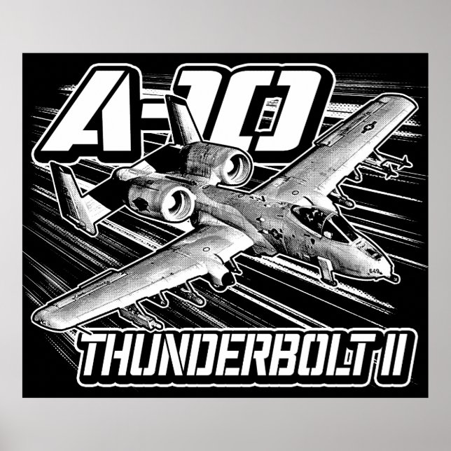 A-10 Thunderbolt II Poster Poster (Front)