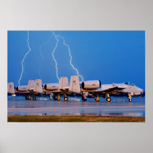 A-10 Thunderbolt II's Poster