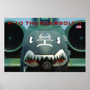A-10 Thunderbolt Poster