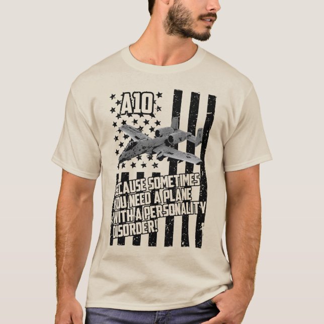 A-10: Unyielding Combat Support T-Shirt (Front)