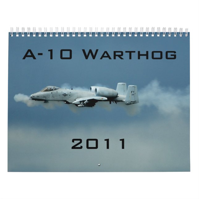 A-10 Warthog Calendar (Cover)