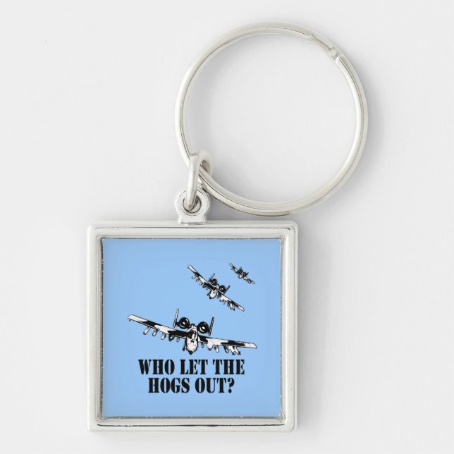 A-10 Warthog Key Ring (Front)