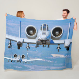 A-10C THUNDERBOLT II FLEECE BLANKET