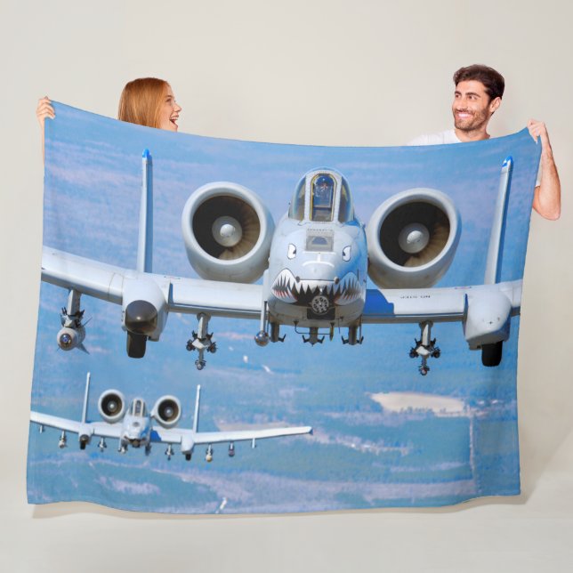 A-10C THUNDERBOLT II FLEECE BLANKET (In Situ)