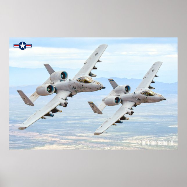 A-10C THUNDERBOLT II POSTER (Front)