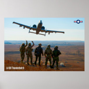 A-10C THUNDERBOLT II POSTER