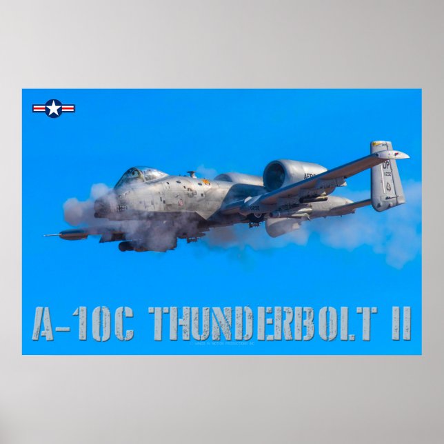 A-10C THUNDERBOLT II POSTER (Front)