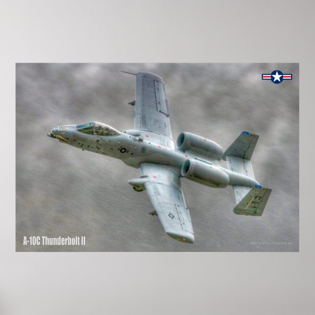 A-10C THUNDERBOLT II POSTER (Front)
