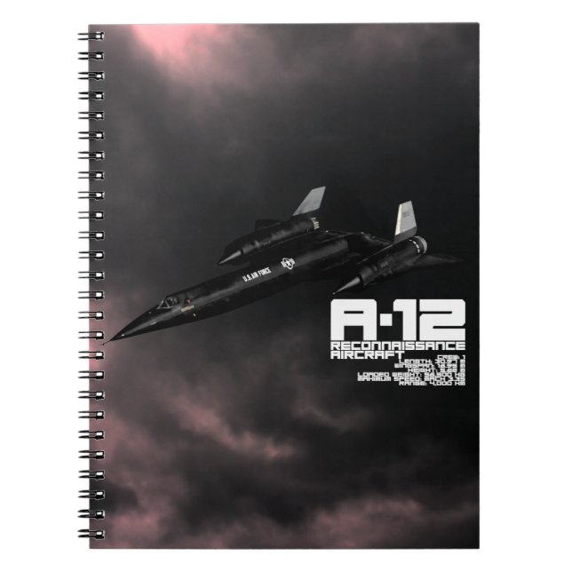 A-12 SPIRAL NOTEBOOK (Front)