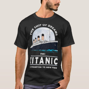 A 1912 Vintage Titanic Voyage Ship Cruise Gift for T-Shirt