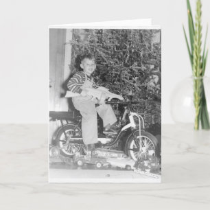 A 1950's Chrismas greeting Holiday Card