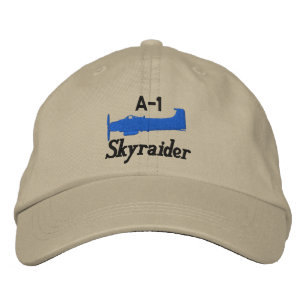 A-1 Skyraider (Light Colour Only) Embroidered Hat