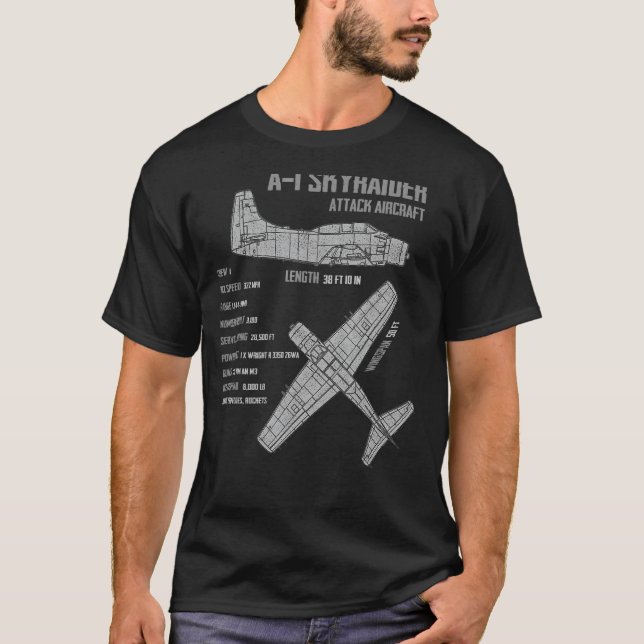 A-1 Skyraider T-Shirt (Front)