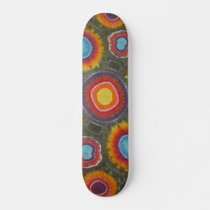 A 360 Tie Dye Skateboard