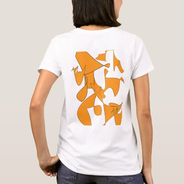 a 3d 85T-Shirt T-Shirt (Back)