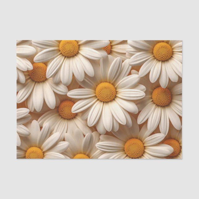 A 3D Flower Series Design 4 Tissue Paper (Front)