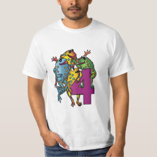 A 4th Birthday frog T-Shirt