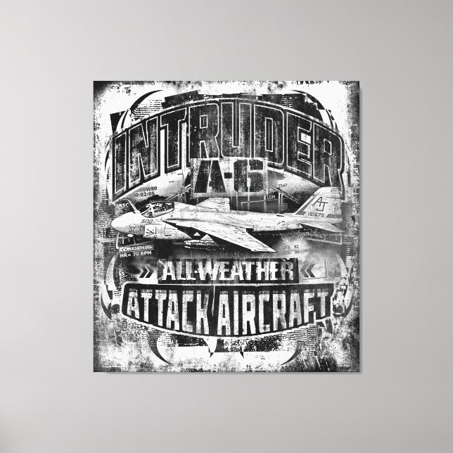A-6 Intruder Canvas Print Stretched Canvas Print (Front)