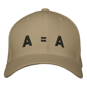 A = A EMBROIDERED HAT