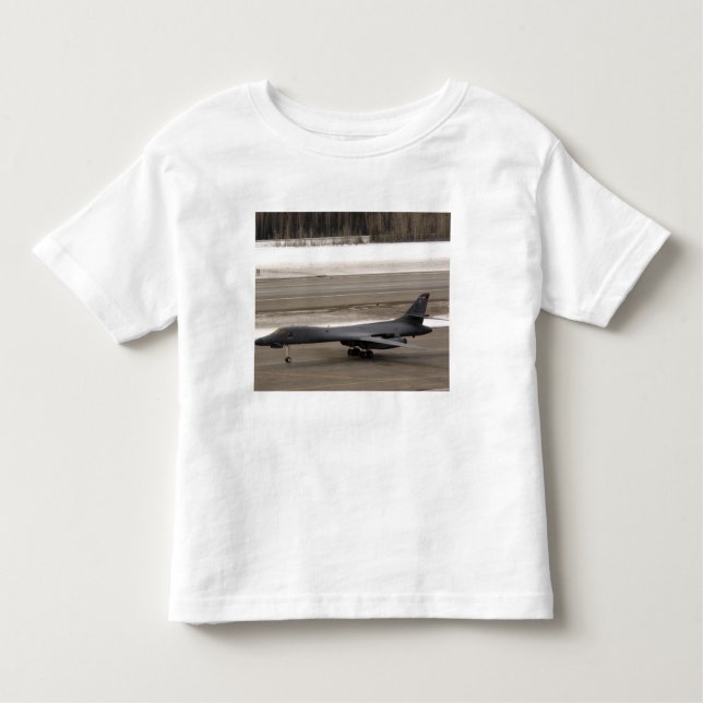 A B-1B Lancer performs a touch and go Toddler T-Shirt (Front)